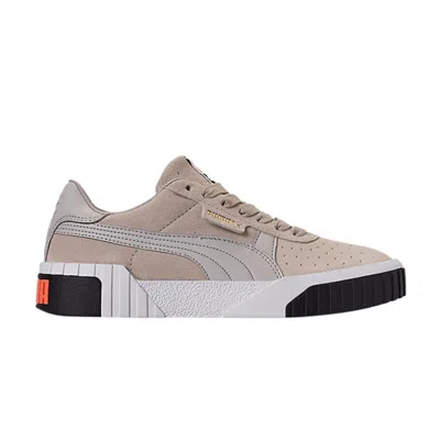 Pre-owned Puma Wmns Cali Suede 'silver Grey'