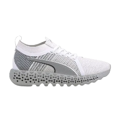 Pre-owned Puma Wmns Calibrate Runner 'white Grey'