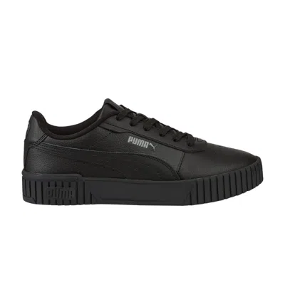 Pre-owned Puma Wmns Carina 2.0 'black Dark Shadow'