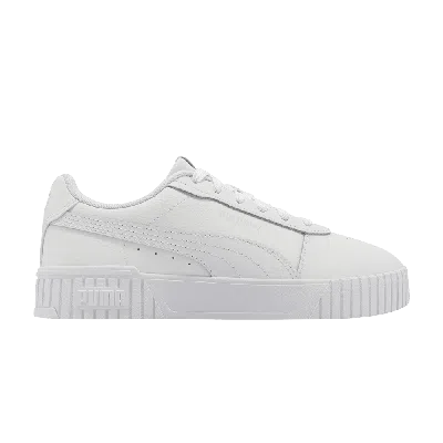 Pre-owned Puma Wmns Carina 2.0 'white'