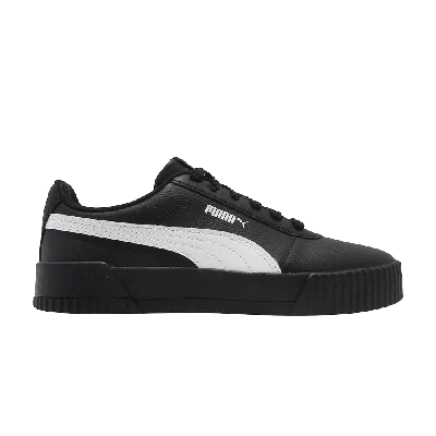 Pre-owned Puma Wmns Carina Pfs 'black White'