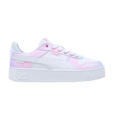 Pre-owned Puma Wmns Carina Street 'watercolor' In Pink