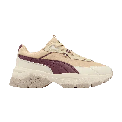 Pre-owned Puma Wmns Cassia Via 'granola Wood' In Tan