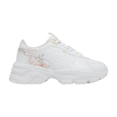 Pre-owned Puma Wmns Cassia Via Graphic 'white Alpine Snow' | Women's Size 8.5