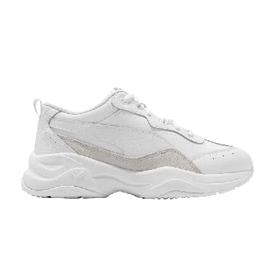 Pre-owned Puma Wmns Cilia Lux 'white Silver'