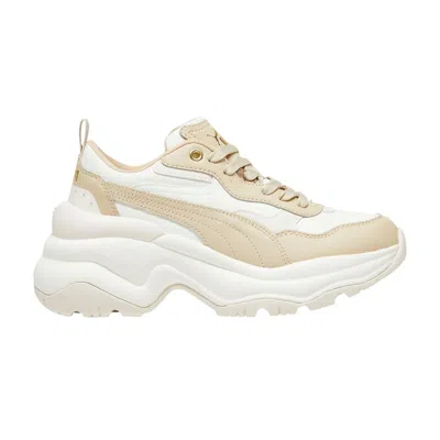 Pre-owned Puma Wmns Cilia Wedge 'warm White Toasted Almond' | Cream | Women's Size 7.5
