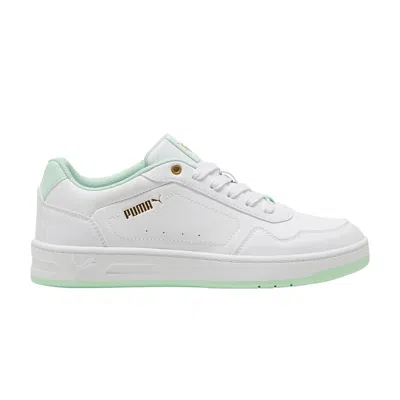 Pre-owned Puma Wmns Court Classy 'white Fresh Mint' | Women's Size 7.5