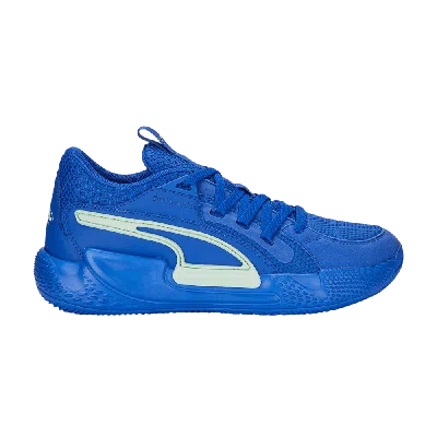 Pre-owned Puma Wmns Court Rider Chaos 'slash - Royal Sapphire' In Blue