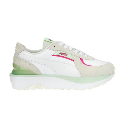 Pre-owned Puma Wmns Cruise Rider Nu 'brighter Days' | White | Women's Size 8.5