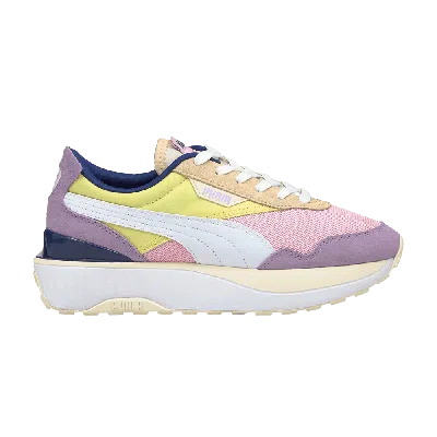 Pre-owned Puma Wmns Cruise Rider 'pink Lady Yellow Pear'