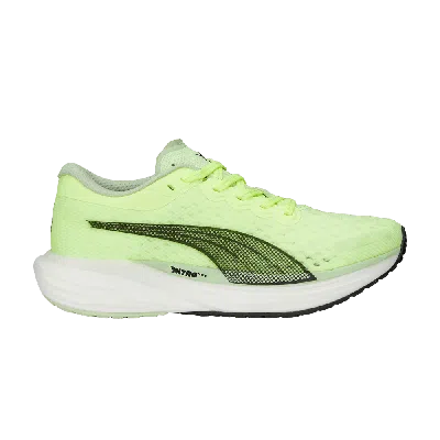 Pre-owned Puma Wmns Deviate Nitro 2 'run 75' In Yellow