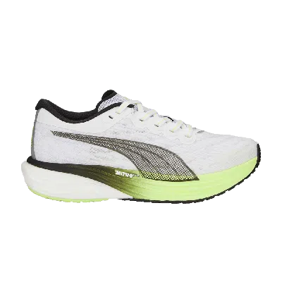 Pre-owned Puma Wmns Deviate Nitro 2 'white Fizzy Apple'