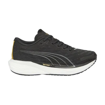 Pre-owned Puma Wmns Deviate Nitro 2 Wide 'black White' | Women's Size 10