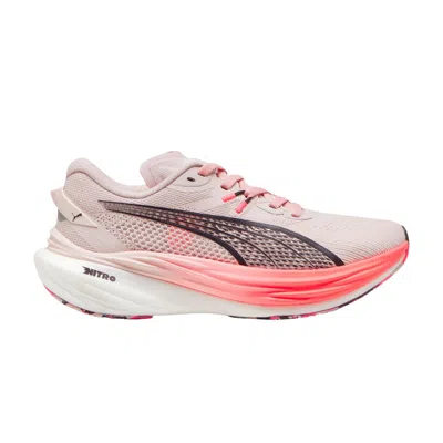Pre-owned Puma Wmns Deviate Nitro 3 'mauve Mist' In Pink