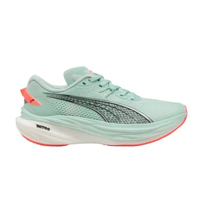 Pre-owned Puma Wmns Deviate Nitro 3 'peaceful Blue' | Green | Women's Size 8