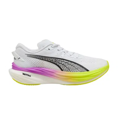 Pre-owned Puma Wmns Deviate Nitro 3 'white Pure Magenta' | Women's Size 7.5