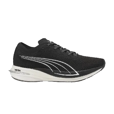 Pre-owned Puma Wmns Deviate Nitro 'black White'