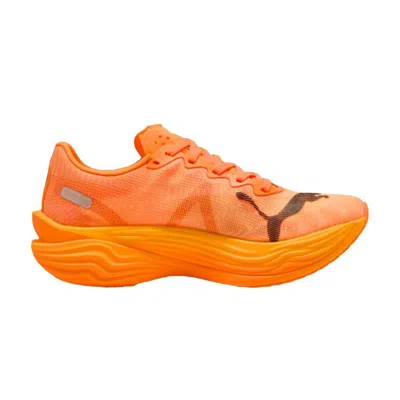 Pre-owned Puma Wmns Deviate Nitro Elite 3 'heat Fire Black' | Orange | Women's Size 7