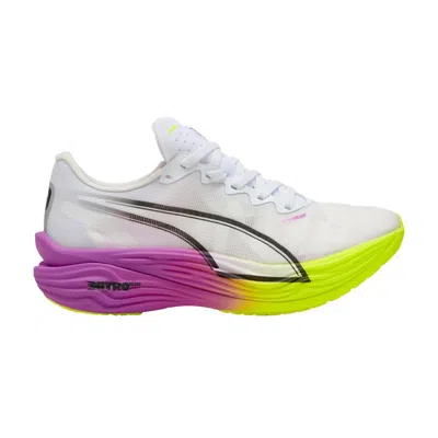 Pre-owned Puma Wmns Deviate Nitro Elite 3 'white Pure Magenta' | Women's Size 7.5