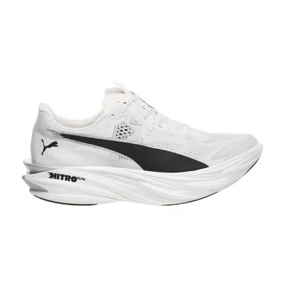 Pre-owned Puma Wmns Deviate Nitro Elite 4 'white Black' | Women's Size 7.5