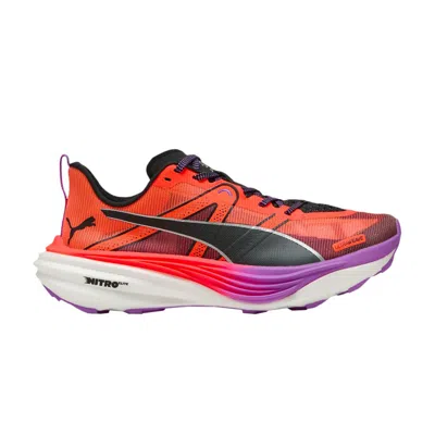 Pre-owned Puma Wmns Deviate Nitro Elite Trail 'glowing Red' | Women's Size 6