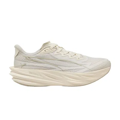 Pre-owned Puma Wmns Deviate Pure Nitro 'alpine Snow' | Cream | Women's Size 8.5 In White