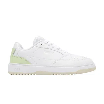 Pre-owned Puma Wmns Doublecourt Summer 'warm White' | Women's Size 7.5