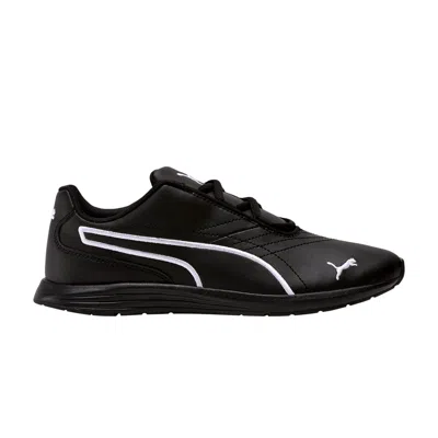 Pre-owned Puma Wmns Ella Lace-up 'black White'