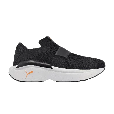 Pre-owned Puma Wmns Enlighten Strap 'black Clementine'