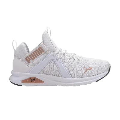 Pre-owned Puma Wmns Enzo 2 Metal 'white Rose Gold'