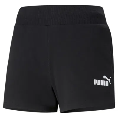 Puma (wmns) Ess 4' Sweat Shorts Tr In Black