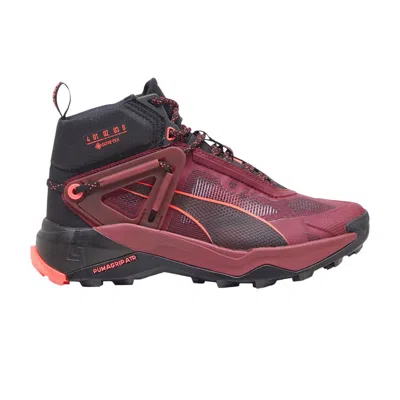 Pre-owned Puma Wmns Explore Nitro Mid Gore-tex 'dark Jasper' | Red | Women's Size 7.5