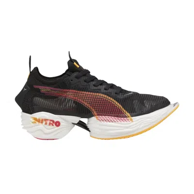 Pre-owned Puma Wmns Fast-r Nitro Elite 2 'black Sun Stream'