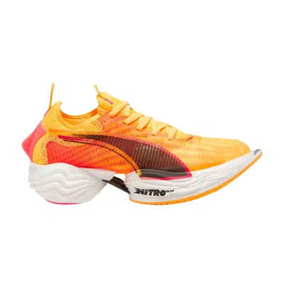 Pre-owned Puma Wmns Fast-r Nitro Elite 2 'sun Stream' In Orange
