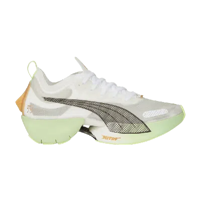 Pre-owned Puma Wmns Fast-r Nitro Elite 'run 75' In Green