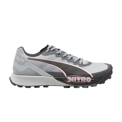 Pre-owned Puma Wmns Fast-trac Apex Nitro 'seasons - Koral Ice' | Grey | Women's Size 11
