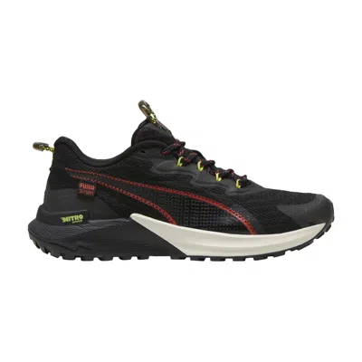Pre-owned Puma Wmns Fast-trac Nitro 2 'seasons - Black'