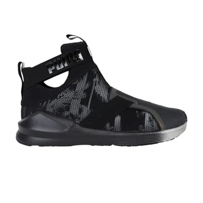 Pre-owned Puma Wmns Fierce Strap Swan 'black' | Women's Size 6