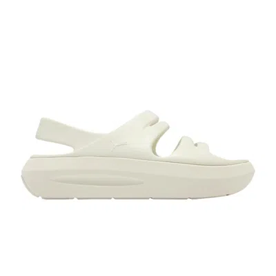 Pre-owned Puma Wmns Flatter Sandal 'alpine Snow' | Cream | Women's Size 5.5 In Beige