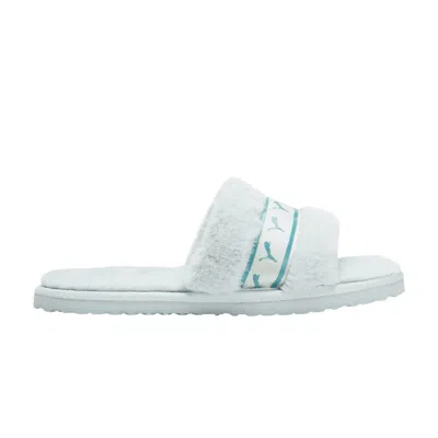 Pre-owned Puma Wmns Fluff Remix Slide 'ice Flow' | Blue | Women's Size 8