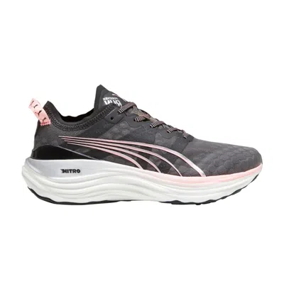 Pre-owned Puma Wmns Foreverrun Nitro 'black Koral Ice'