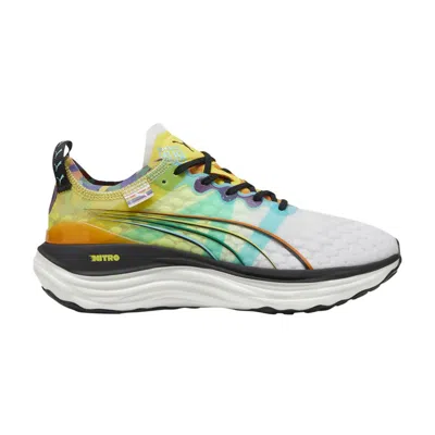 Pre-owned Puma Wmns Foreverrun Nitro 'love Marathon' In White