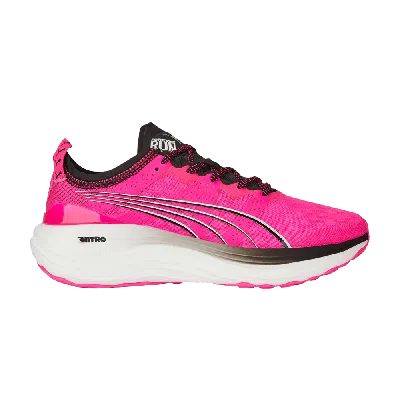 Pre-owned Puma Wmns Foreverrun Nitro 'ravish' In Pink
