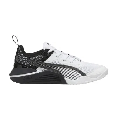 Pre-owned Puma Wmns Fuse 3.0 'white Black'