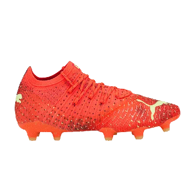 Pre-owned Puma Wmns Future 1.4 Fg Ag 'fearless Pack' In Orange