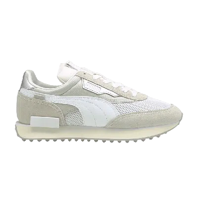 Pre-owned Puma Wmns Future Rider 'chrome Vaporous Grey'