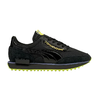 Pre-owned Puma Wmns Future Rider 'dark Dreams' In Black