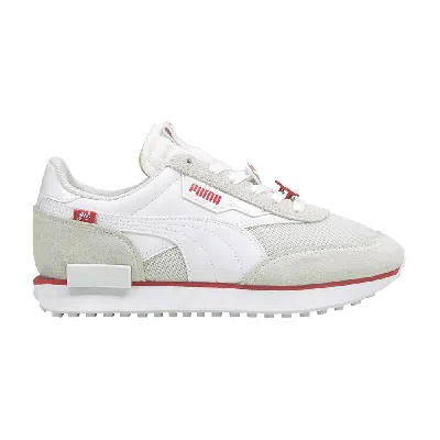 Pre-owned Puma Wmns Future Rider 'galentine's Day - White Virtual Pink'