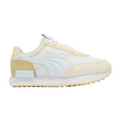 Pre-owned Puma Wmns Future Rider Pastel 'white Sugared Almond' | Tan | Women's Size 7.5 In Brown