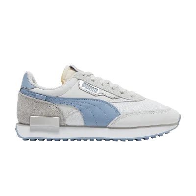 Pre-owned Puma Wmns Future Rider 'tones - White Forever Blue'
